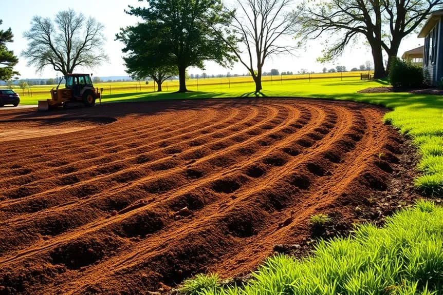 Professional yard grading services by 3S Builder Solution in Southeastern Pennsylvania